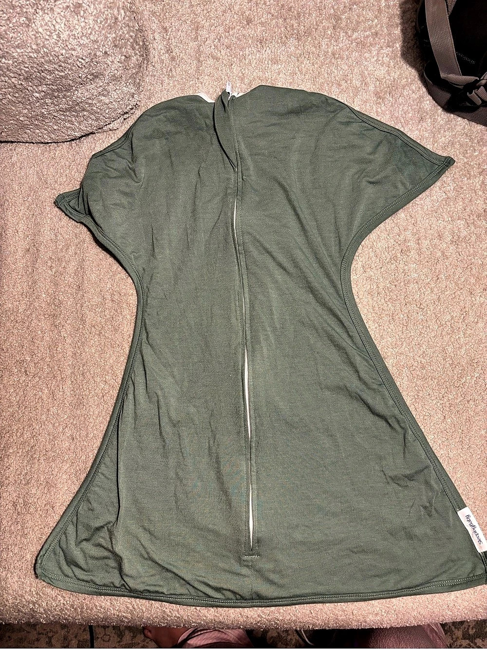 SleepingBaby Zipadee-Zip Green Sleep Sack size 4-8 months